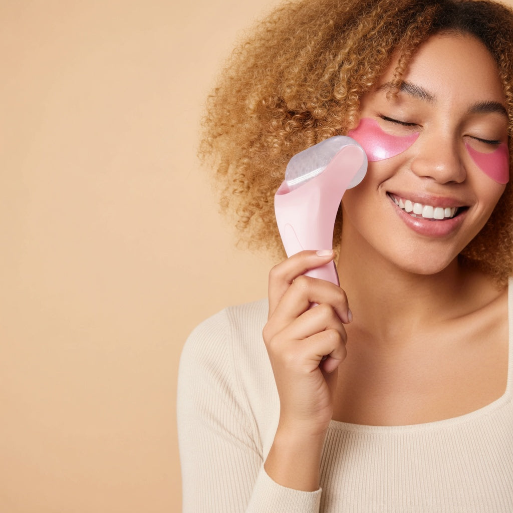 Contoured design for real faces